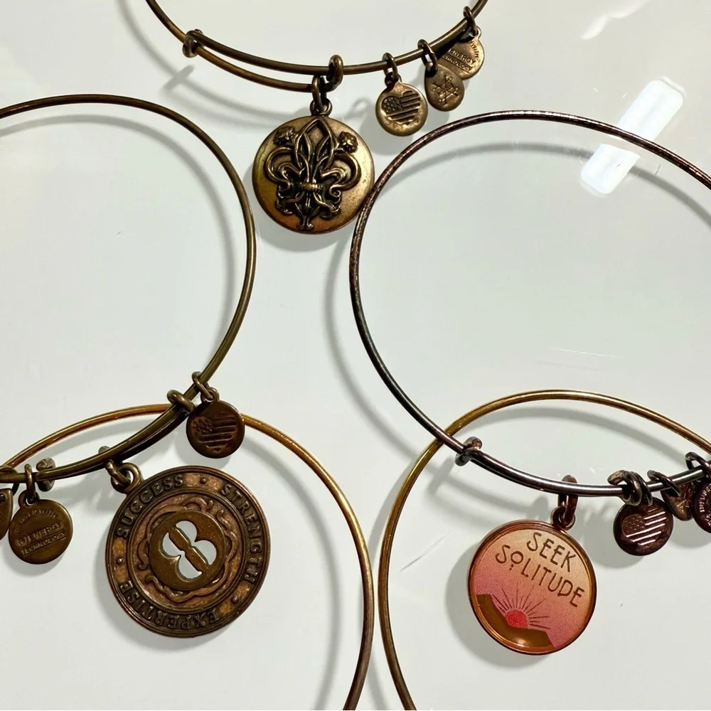 Alex and Ani Charm Bracelets - Set of 5